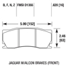 Picture of Performance Ceramic Front Brake Pads