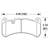 Picture of High Performance Street 5.0 Front Brake Pads