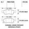 Picture of High Performance Street 5.0 Front Brake Pads