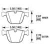Picture of High Performance Street 5.0 Rear Brake Pads