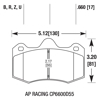 Picture of High Performance Street 5.0 Front Brake Pads