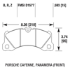 Picture of Performance Ceramic Front Brake Pads