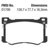 Picture of Greenstuff 2000 Series Sport Front Brake Pads