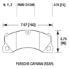 Picture of Performance Ceramic Front Brake Pads