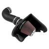 Picture of AirCharger Black Composite Cold Air Intake System with Red Filter