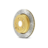 Picture of Street Series X-GOLD Drilled and Slotted Vented 1-Piece Rear Brake Rotor