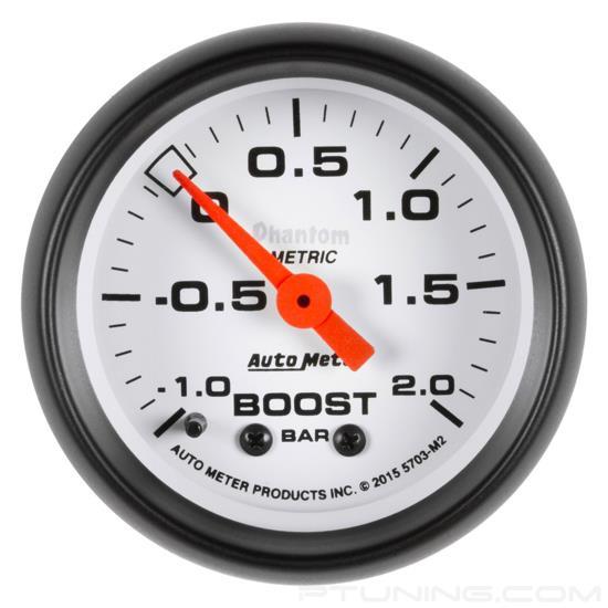 Picture of Phantom Series 2-1/16" Boost/Vacuum Gauge, -1-+2 BAR