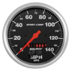 Picture of Sport-Comp Series 5" Speedometer Gauge, 0-225 KM/H