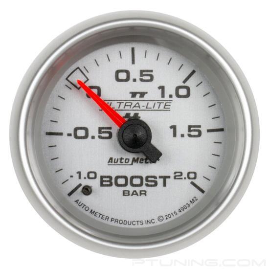 Picture of Ultra-Lite II Series 2-1/16" Boost/Vacuum Gauge, -1-+2 BAR
