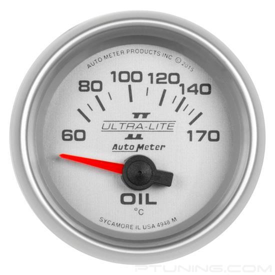 Picture of Ultra-Lite II Series 2-1/16" Oil Temperature Gauge, 60-170 C