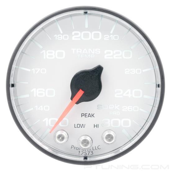 Picture of Spek-Pro Series 2-1/16" Transmission Temperature Gauge, 100-300 F, White/Black/Antiglare Lens