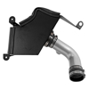 Picture of Typhoon Complete Aluminum Silver Cold Air Intake System with Red Filter