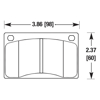 Picture of Motorsports Performance DTC-30 Compound Front Brake Pads