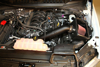 Picture of AirCharger Black Composite Cold Air Intake System with Red Filter