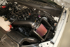 Picture of AirCharger Black Composite Cold Air Intake System with Red Filter