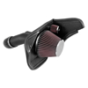 Picture of AirCharger Black Composite Cold Air Intake System with Red Filter