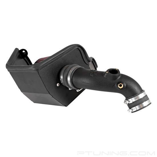 Picture of AirCharger Black Composite Cold Air Intake System with Red Filter