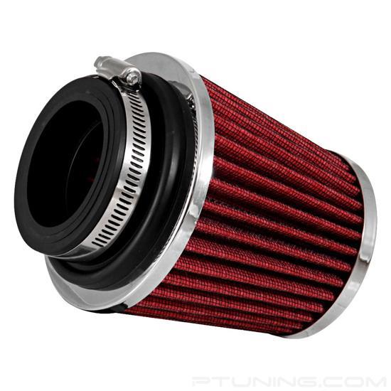 Picture of Round Tapered Red Air Filter (2.75" F x 4.5" B x 3.5" T x 4.5" H)