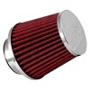 Picture of Round Tapered Red Air Filter (2.75" F x 4.5" B x 3.5" T x 4.5" H)