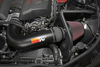 Picture of Typhoon Complete Aluminum Black Cold Air Intake System with Red Filter