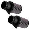 Picture of E Series Round Straight Red Air Filter (6.625" H)