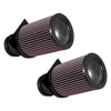 Picture of E Series Round Straight Red Air Filter (6.625" H)