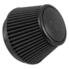 Picture of Round Tapered Black Air Filter (6" F x 7.5" B x 5.25" T x 4.875" H)