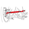 Picture of Rear Upper Adjustable Toe Arm