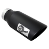 Picture of MACH Force-Xp 409 SS Exhaust Tip - 4" In x 6" Out, Left, Black