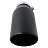 Picture of MACH Force-Xp 409 SS Exhaust Tip - 4" In x 6" Out, Left, Black