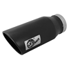 Picture of MACH Force-Xp 409 SS Exhaust Tip - 4" In x 6" Out, Right, Black