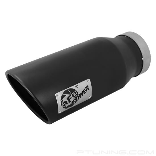 Picture of MACH Force-Xp 409 SS Exhaust Tip - 4" In x 6" Out, Right, Black