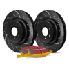 Picture of Stage 5 Super Street Dimpled and Slotted Rear Brake Kit