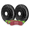 Picture of Stage 3 Truck and SUV Dimpled and Slotted Rear Brake Kit