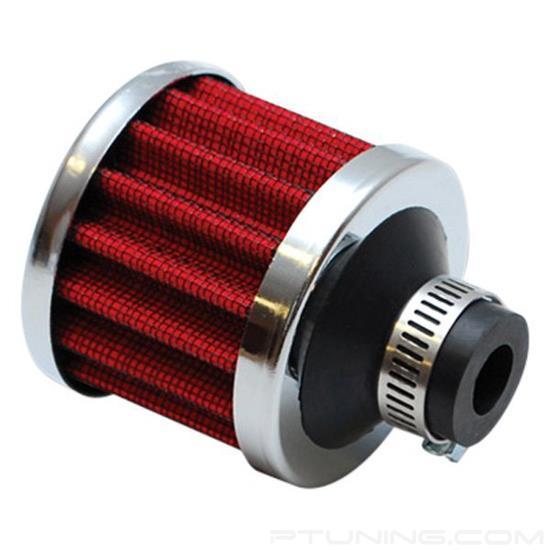 Picture of Crankcase Breather Filter with Chrome Cap, 1.25" ID Inlet