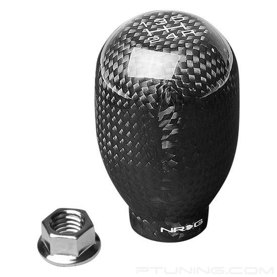 Picture of Shift Knob 42mm with No Logo - Black Carbon Fiber (Honda 5 Speed)