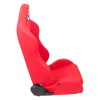 Picture of RSC 210 Type-R Style Sport Seats with NRG Logo - Red Cloth with Red Stitching