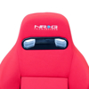Picture of RSC 210 Type-R Style Sport Seats with NRG Logo - Red Cloth with Red Stitching