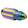 Picture of 500 Series Bullet Shape Steel Lug Nut Set M12-1.25 - Neochrome (21 Piece with Lock Key)