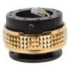 Picture of Gen 2.1 Pyramid Edition Quick Release Hub - Black Body / Chrome Gold Pyramid Ring