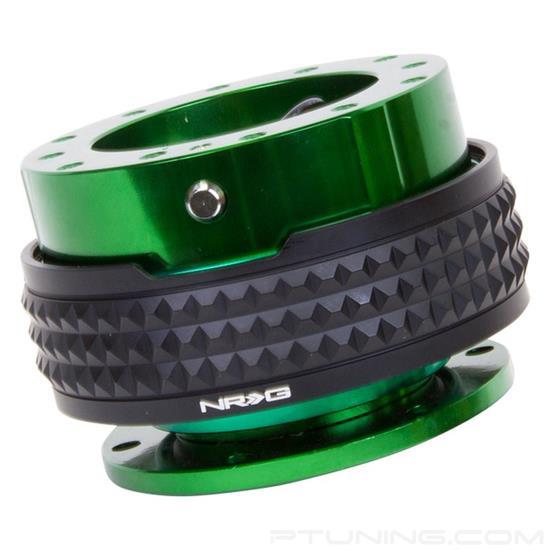 Picture of Gen 2.1 Pyramid Edition Quick Release Hub - Green Body / Black Pyramid Ring