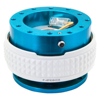 Picture of Gen 2.1 Pyramid Edition Quick Release Hub - New Blue Body / Glow In The Dark Pyramid Ring
