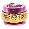 Picture of Gen 2.1 Pyramid Edition Quick Release Hub - Pink Body / Chrome Gold Pyramid Ring