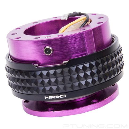Picture of Gen 2.1 Pyramid Edition Quick Release Hub - Purple Body / Black Pyramid Ring