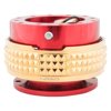 Picture of Gen 2.1 Pyramid Edition Quick Release Hub - Red Body / Chrome Gold Pyramid Ring