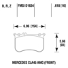 Picture of High Performance Street 5.0 Front Brake Pads