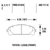 Picture of Performance Ceramic Front Brake Pads