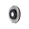 Picture of Sport Drilled and Slotted 1-Piece Front Passenger Side Brake Rotor