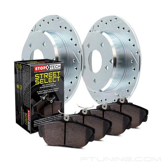 Picture of Select Sport Drilled and Slotted Rear Brake Kit