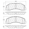 Picture of Street Performance Front Brake Pads